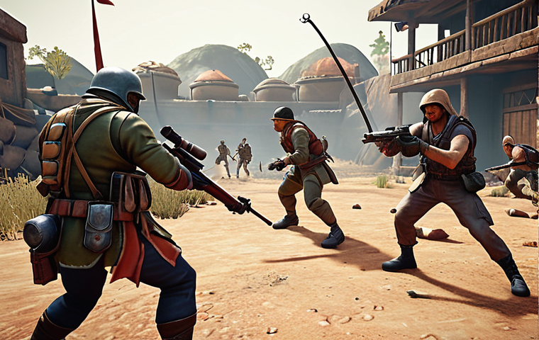 **A diverse team of characters with unique abilities, battling enemies in a stylized retro battlefield. Focus on the synergy between the characters and the strategic use of their skills. The scene should evoke a sense of tactical gameplay, not just mindless grinding.**