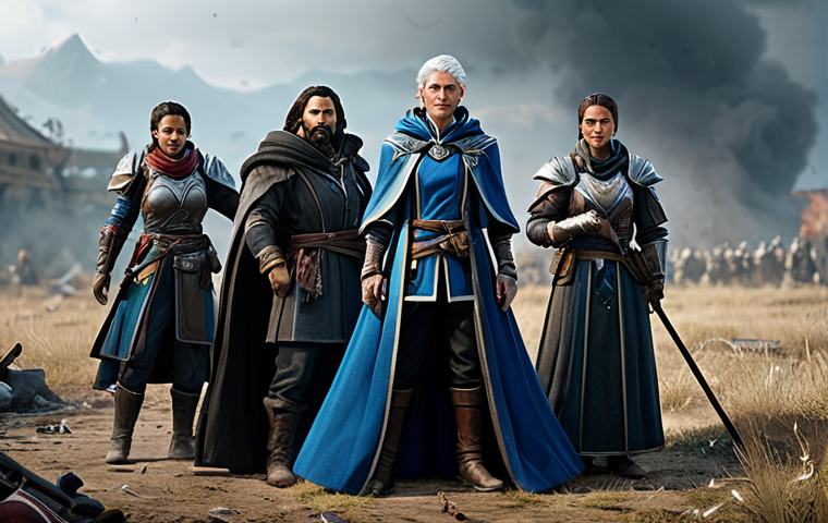 Strategic Team Composition**

"A diverse group of fully clothed, professional characters (mage, healer, damage dealer) strategically positioned on a battlefield, appropriate attire, safe for work. Background: a mystical, slightly blurred battlefield. Focus on character synergy and teamwork. Perfect anatomy, correct proportions, natural pose, professional digital art, high quality, family-friendly."

**