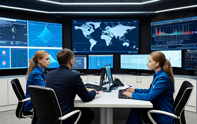 **

A disciplined team of specialists strategizing at a modern command center in Moscow. The team, diverse in age and gender, are fully clothed in professional attire, focused on holographic displays showing battle simulations and analytical data. Background includes high-tech equipment, large screens displaying complex information, and a subtle Russian flag emblem.  Professional lighting, cinematic composition, perfect anatomy, correct proportions, natural poses, well-formed hands, proper finger count, safe for work, appropriate content, fully clothed, professional, modest.

**