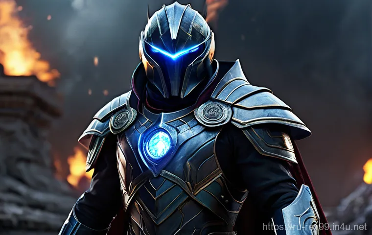 리버스 1999 캐릭터 스킬 최적화 - **Arcanist Optimization with Psychocubes:** A close-up, intricate portrait of a single "Reverse: 199...