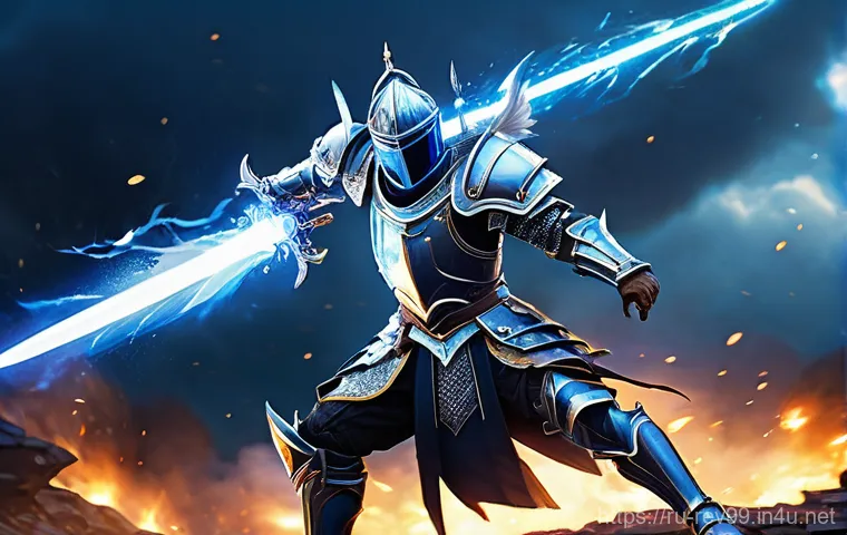 리버스 1999 원거리 클래스 추천 - **A Knight and Lillia: Dynamic Battlefield Dominance**
A powerful male knight (A Knight) in orna...