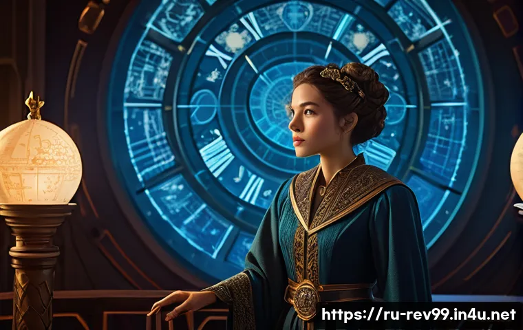 리버스 1999 초보자를 위한 팁 모음 - **"A vibrant assembly of Arcanists from various time periods standing united in a dimly lit, ancient...