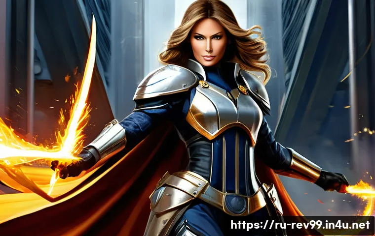 리버스 1999 신규 업데이트 캐릭터 분석 - " She is depicted mid-attack, perhaps conjuring a burst of arcane energy or wielding a unique weapon...