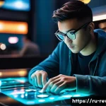 Home 23 리버스 1999 초보자 vs 고수 차이 - A detailed digital illustration of a strategic card game scene in a modern urban setting, featuring ...