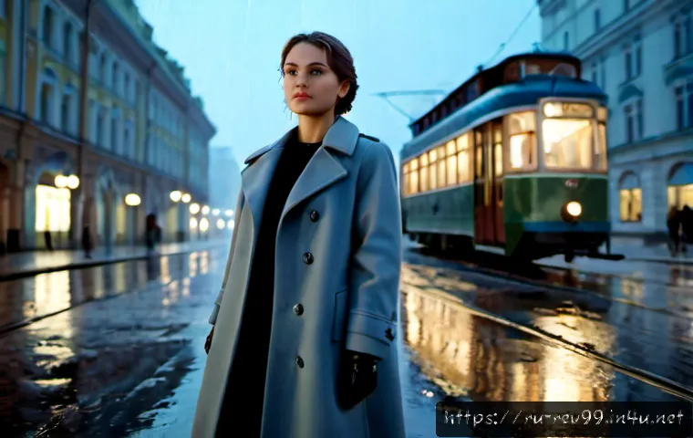 Home 17 리버스 1999 공식 게임 트레일러 - Photorealistic cinematic game trailer scene, a poised young female time traveler in an elegant 1990s...